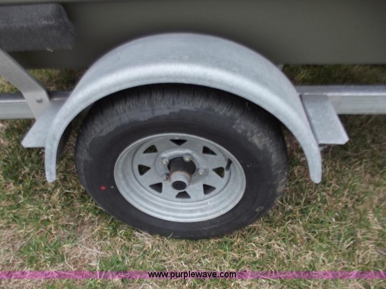 image for item D3657 2007 Ex-Cel Rivertrail 16' boat and trailer