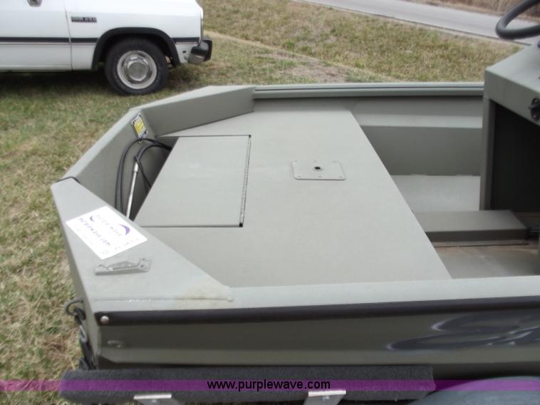 image for item D3657 2007 Ex-Cel Rivertrail 16' boat and trailer