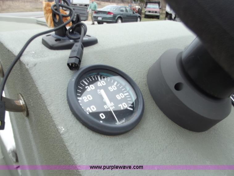 image for item D3657 2007 Ex-Cel Rivertrail 16' boat and trailer