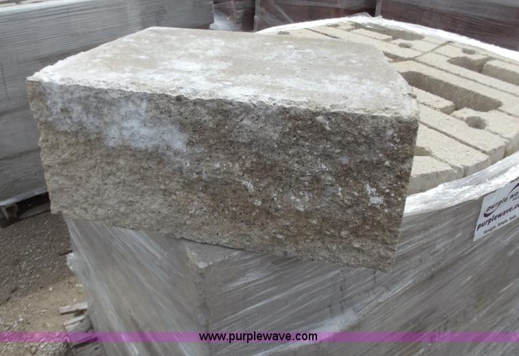 image for item D3668 (32) retaining wall blocks