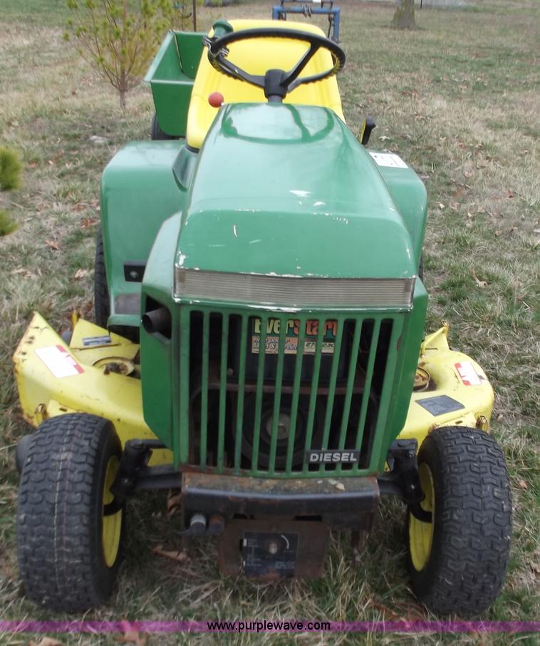 image for item D3670 John Deere 330 lawn mower