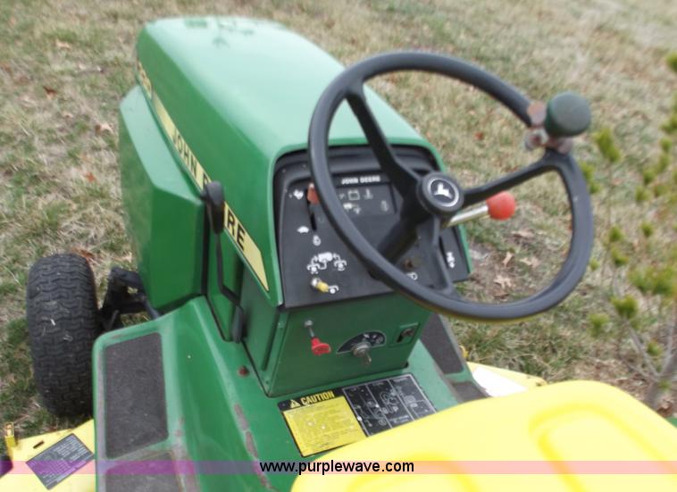image for item D3670 John Deere 330 lawn mower
