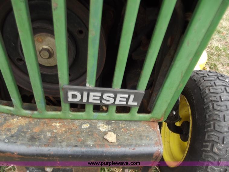 image for item D3670 John Deere 330 lawn mower