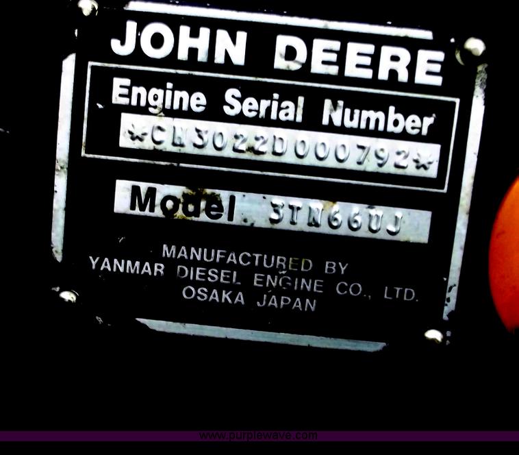 image for item D3670 John Deere 330 lawn mower