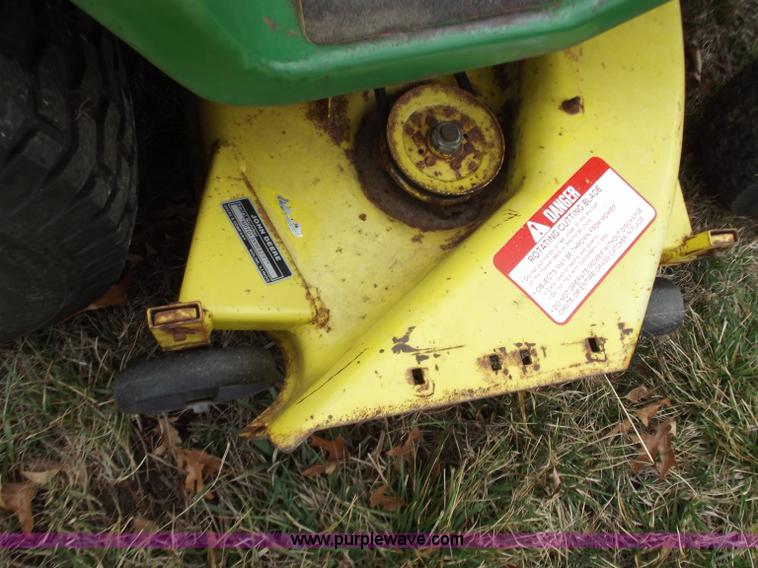 image for item D3670 John Deere 330 lawn mower