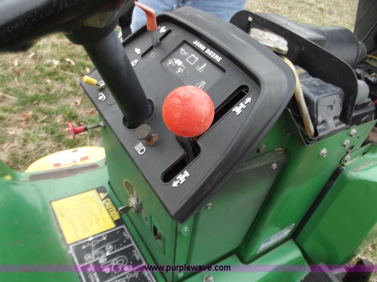 image for item D3670 John Deere 330 lawn mower