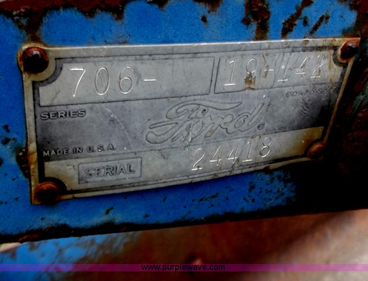 image for item D3672 Ford 30"W dump bucket