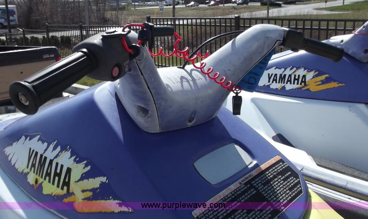 image for item D3682 (2) Yamaha jet skis with trailer