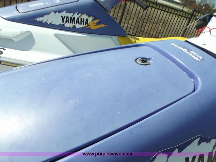image for item D3682 (2) Yamaha jet skis with trailer