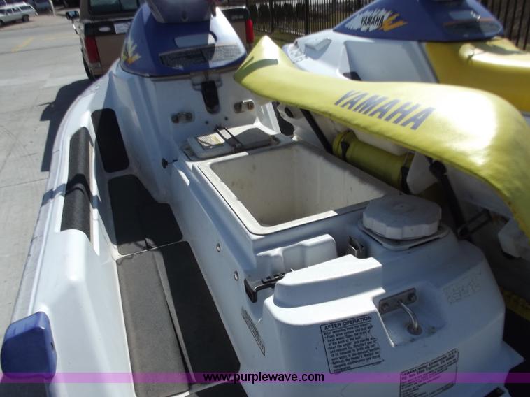 image for item D3682 (2) Yamaha jet skis with trailer