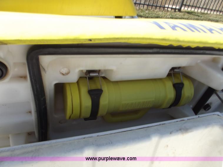 image for item D3682 (2) Yamaha jet skis with trailer