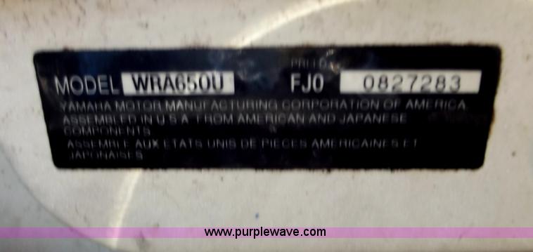 image for item D3682 (2) Yamaha jet skis with trailer