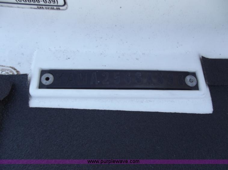 image for item D3682 (2) Yamaha jet skis with trailer