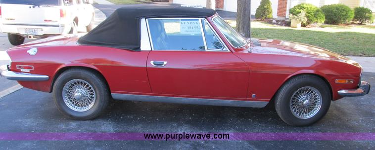 image for item D9308 1973 Triumph Stag convertible
