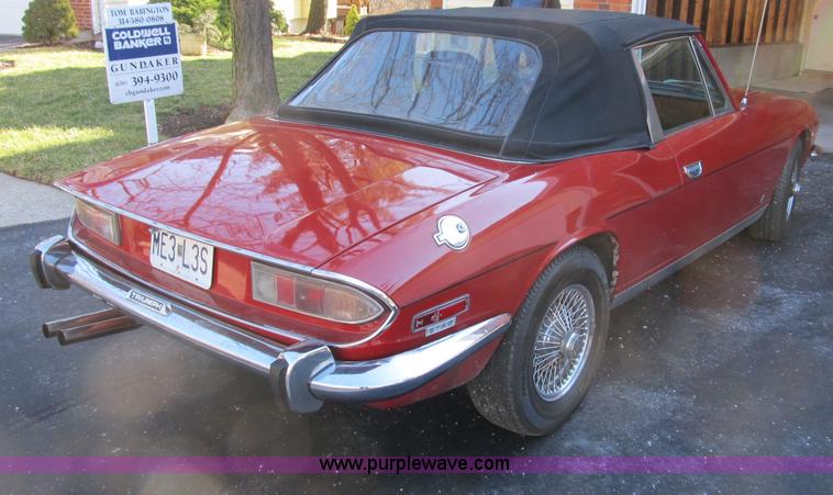 image for item D9308 1973 Triumph Stag convertible