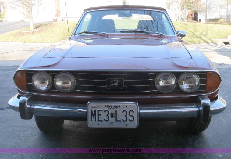 image for item D9308 1973 Triumph Stag convertible