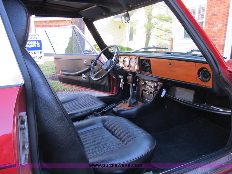 image for item D9308 1973 Triumph Stag convertible