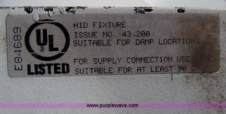 image for item D9317 (6) Ruud HID lighting fixtures