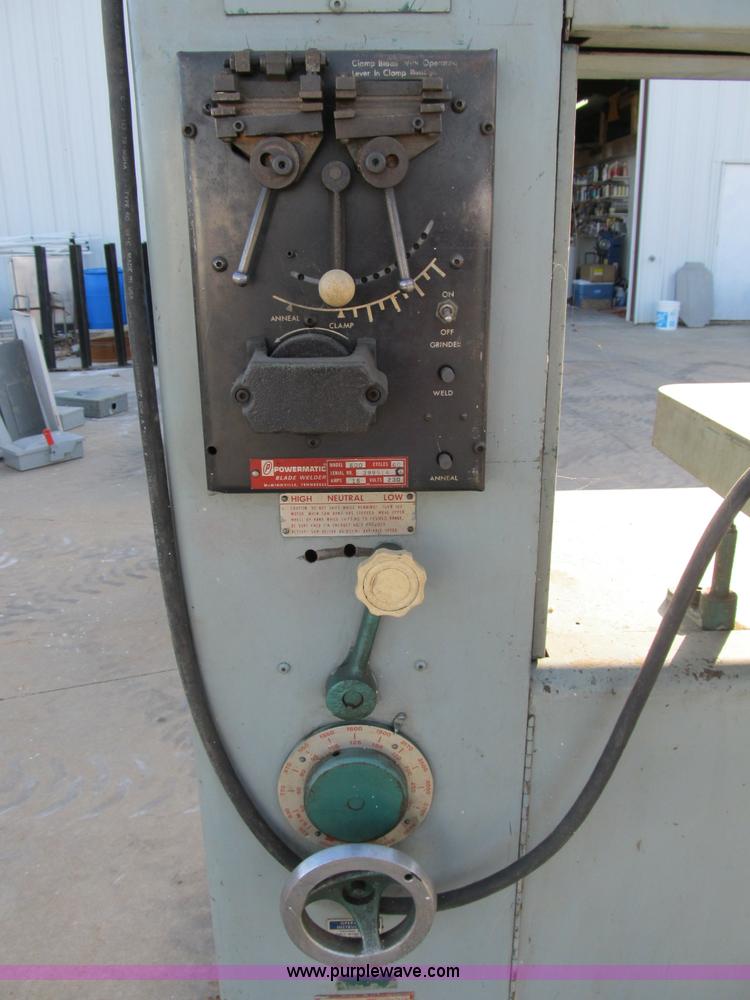 image for item D9320 Powermatic Band saw with blade welder