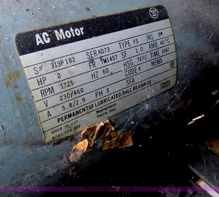 image for item D9320 Powermatic Band saw with blade welder