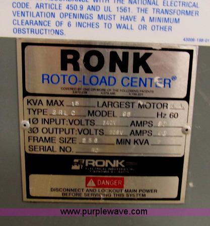image for item D9331 Ronk phase converter unit