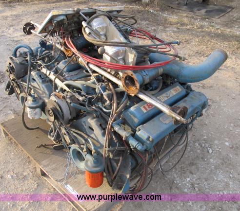 image for item D9418 (2) Chris Craft 283 boat engines with dash and controls