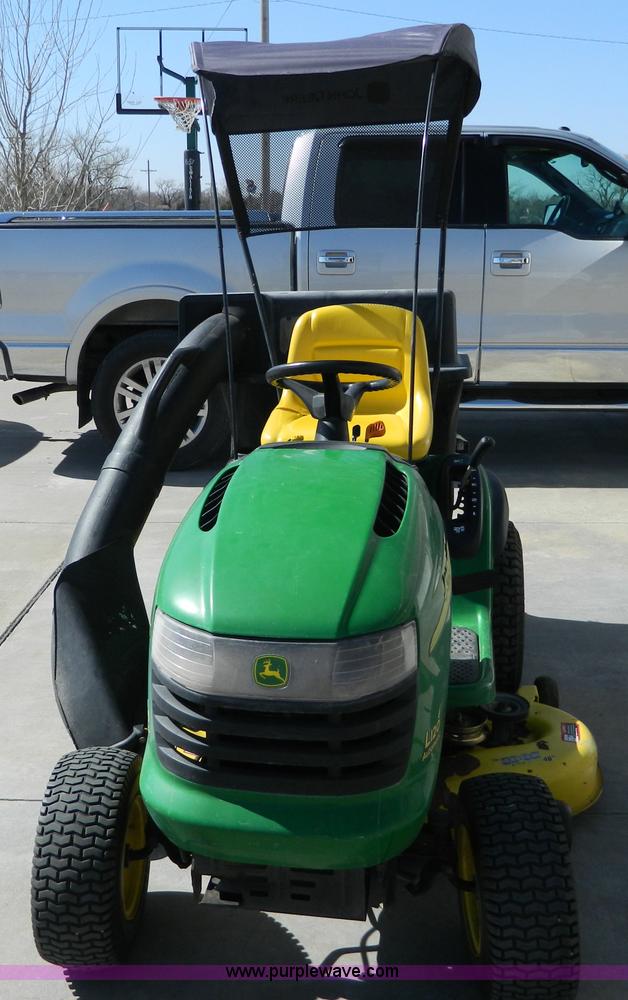 image for item E9453 John Deere L120 lawn mower