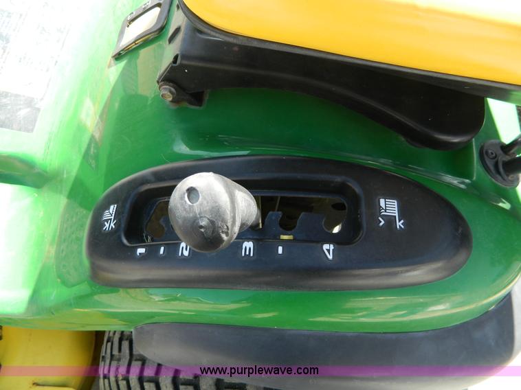 image for item E9453 John Deere L120 lawn mower