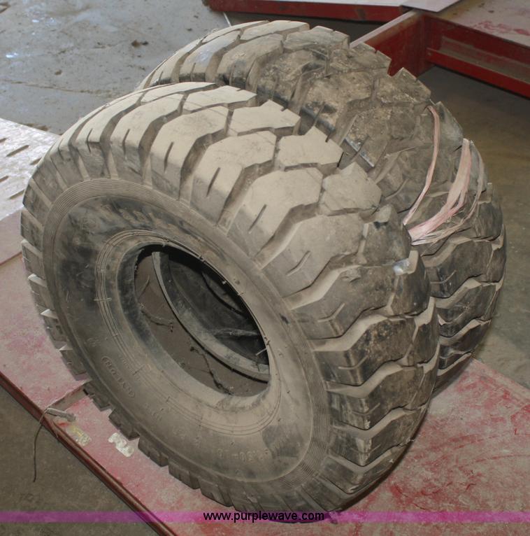 image for item L9267 (2) 7.50-10 forklift tires