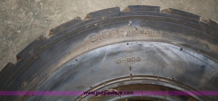 image for item L9268 Destone 6.50-10 forklift tire