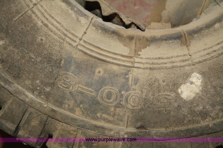 image for item L9273 (2) Westlake 5.00-8 forklift tires