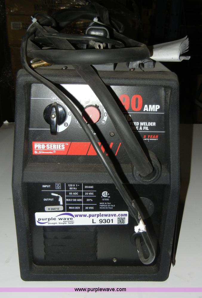image for item L9301 Schumacher Pro mig welder