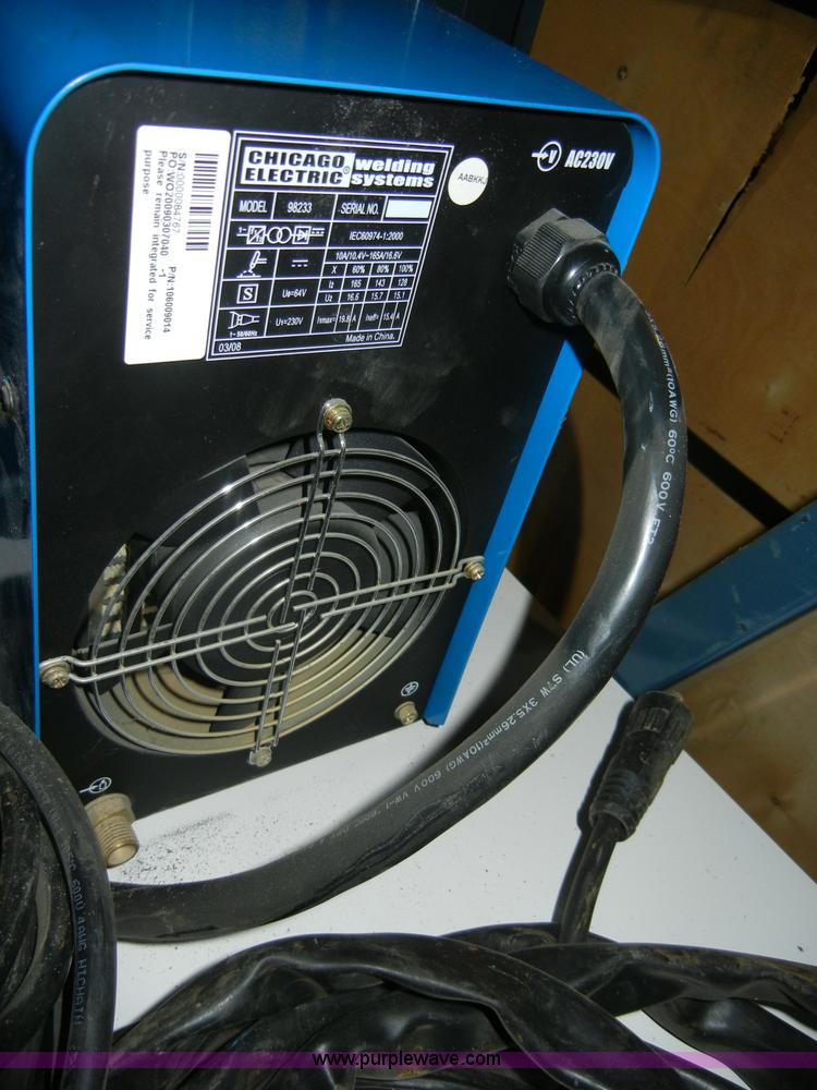 image for item L9307 Chicago electric welder