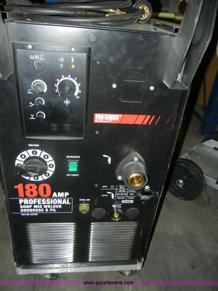 image for item L9329 Schumacher Pro Shop mig welder
