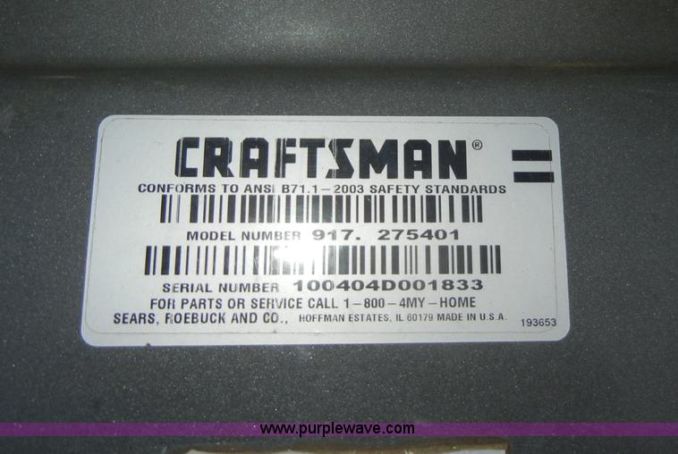 image for item U9920 Sears garden tractor