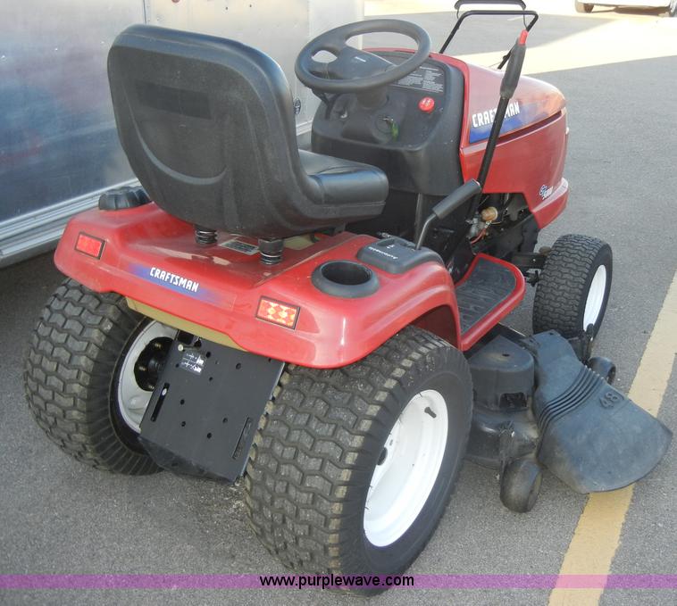 image for item U9921 Craftsman GT5000 lawn mower