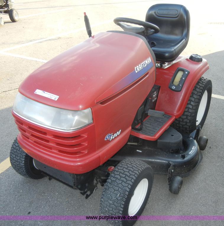 image for item U9921 Craftsman GT5000 lawn mower