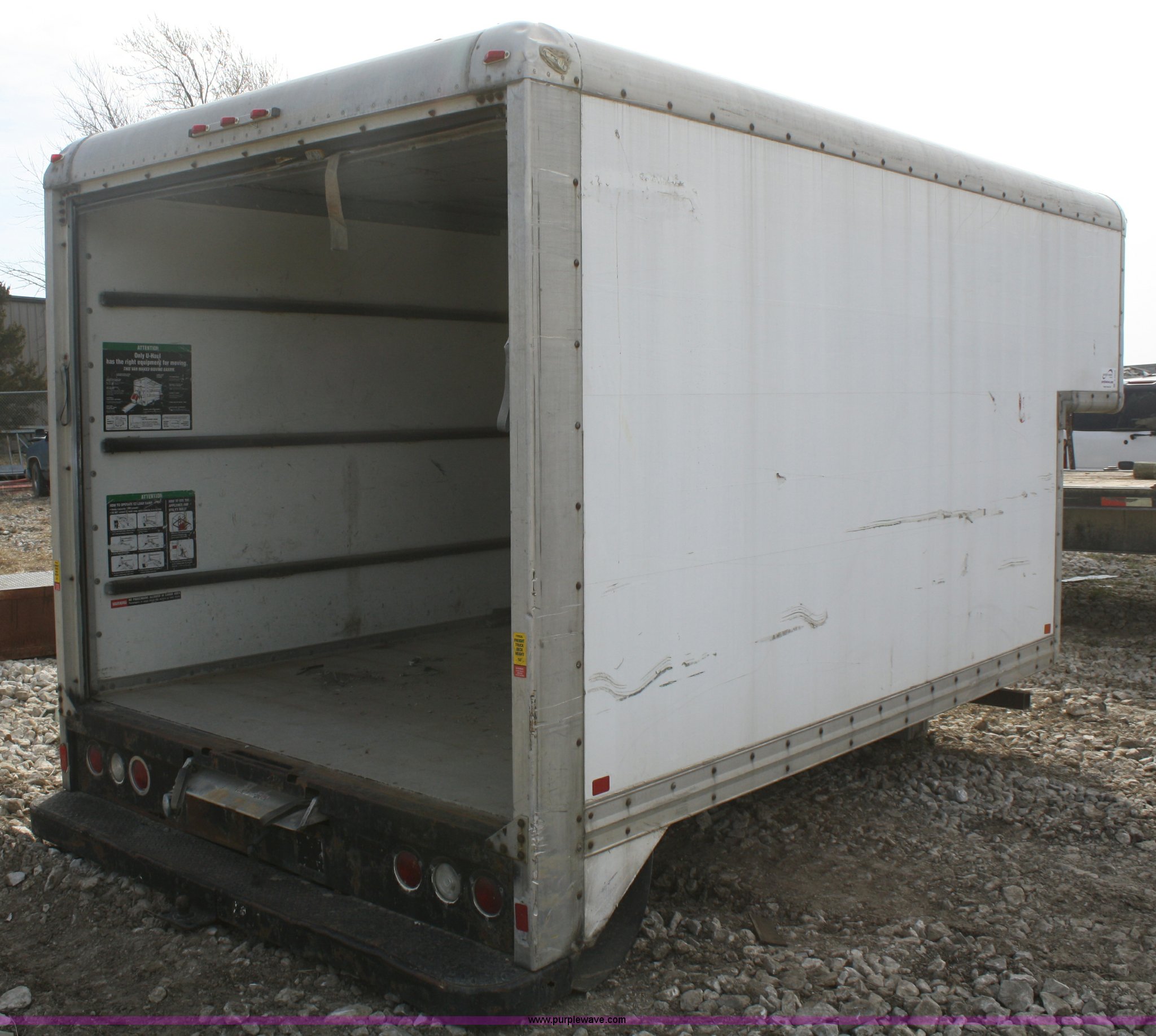 Enclosed truck box in Ottawa, KS Item A6829 sold Purple Wave