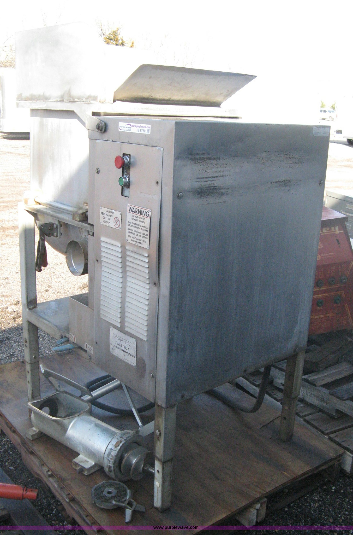 Hollymatic GMG 180A commercial meat grinder in Wichita, KS Item B9750