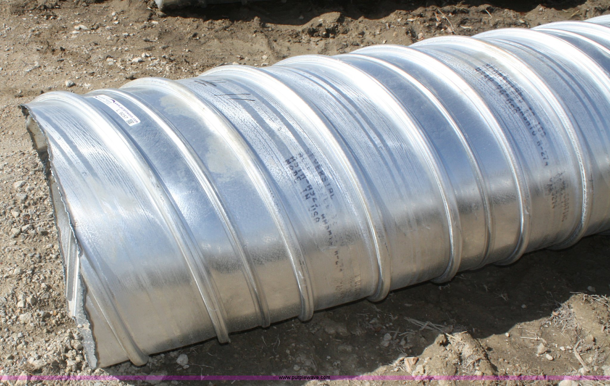 14 gauge steel culvert in Wakarusa, KS | Item L9257 sold | Purple Wave
