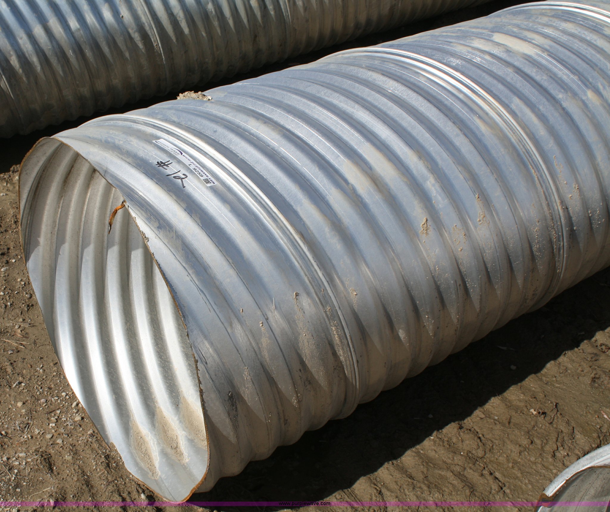 14 gauge steel culvert in Wakarusa, KS | Item L9259 sold | Purple Wave