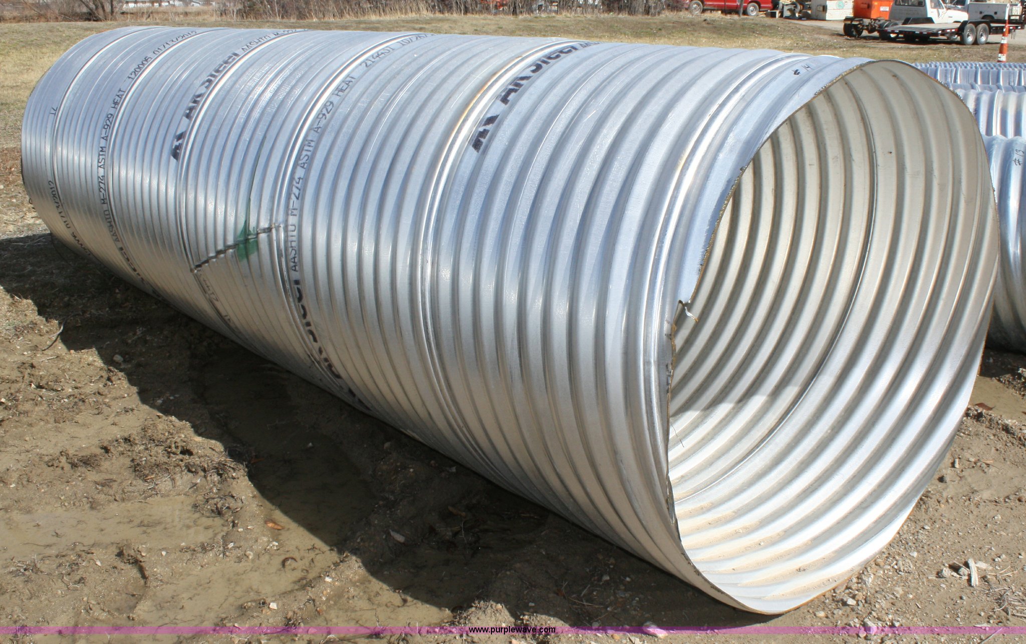 14 gauge steel culvert in Wakarusa, KS | Item L9261 sold | Purple Wave