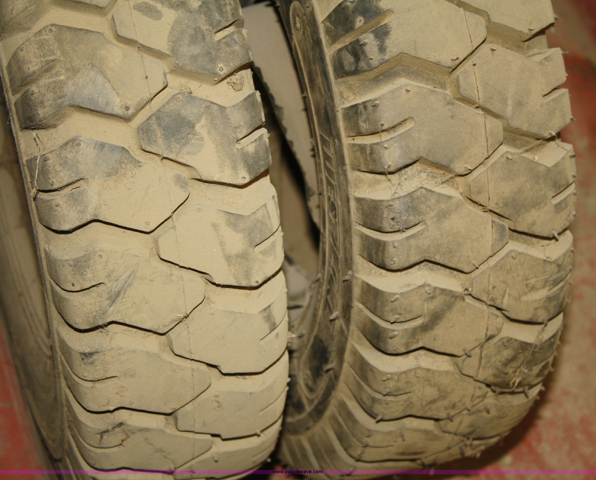 (2) Westlake 5.008 forklift tires in Ottawa, KS Item L9273 sold