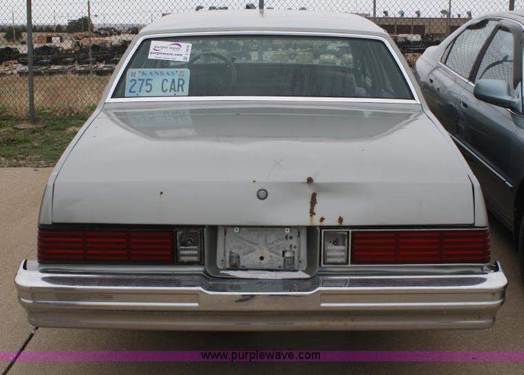 image for item C4428 1983 Chevrolet Malibu Classic