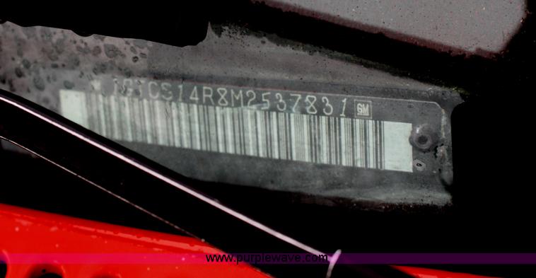 image for item C4445 1991 GMC Sonoma SLE pickup truck