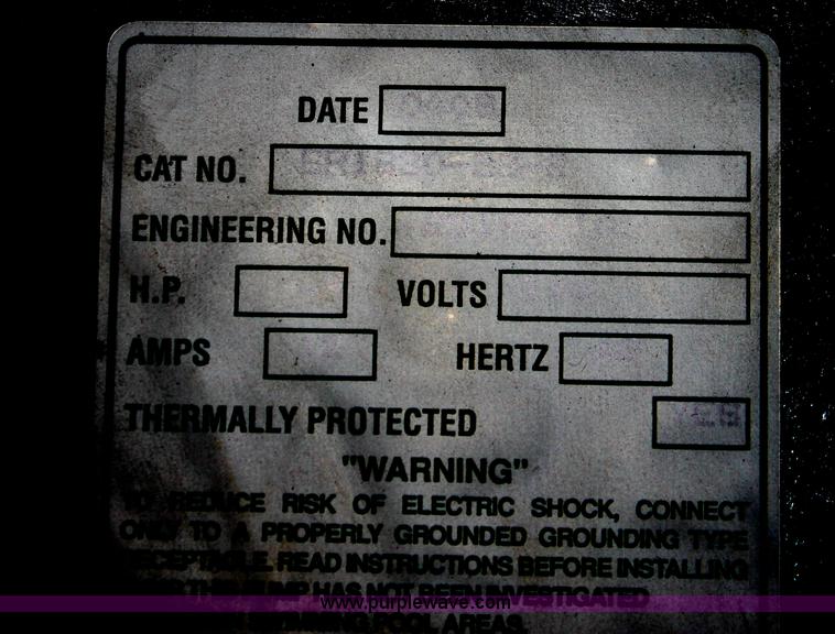 image for item A7337 Myers sump pump