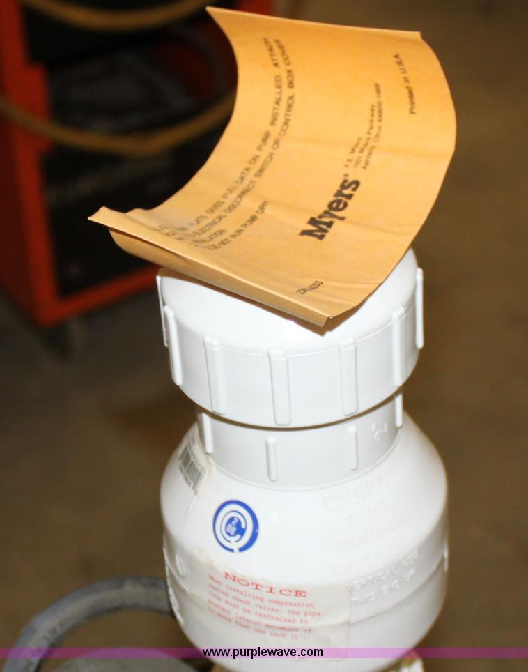 image for item A7337 Myers sump pump