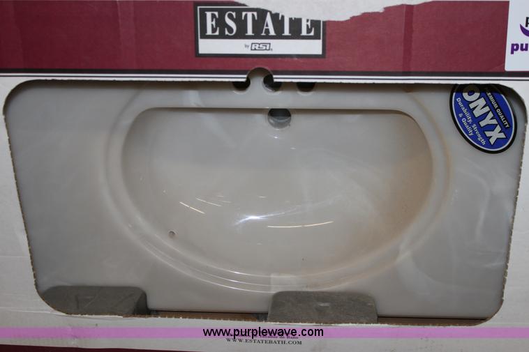 image for item A7338 Estate 61"W x 22"D single bowl vanity top