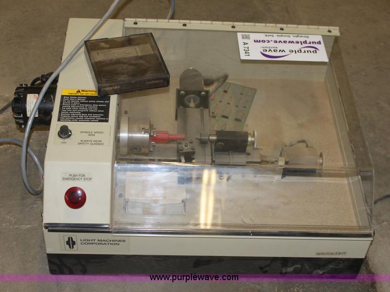 image for item A7341 Light Machines CNC training device