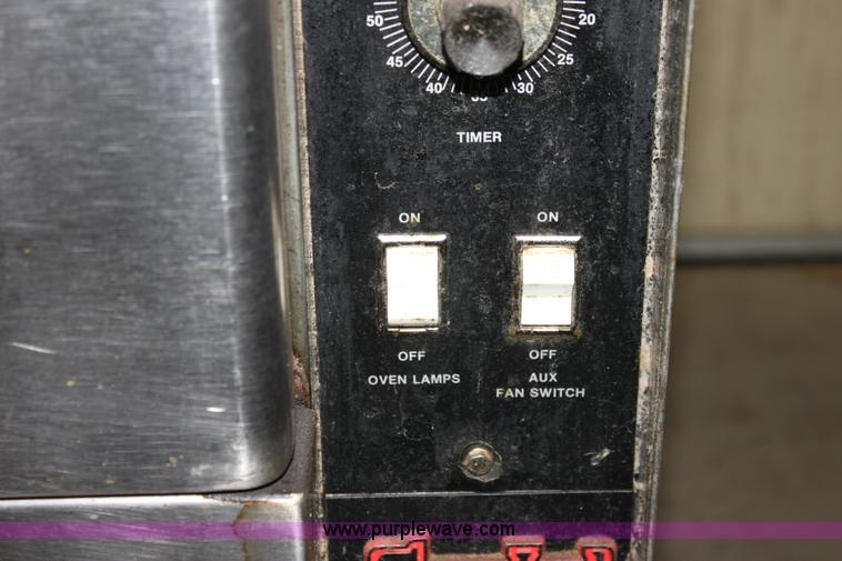 image for item A7344 Vulcan Snorkel commercial convection oven